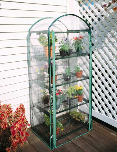 4 -Tier Growing Rack  -  27"W x 19"D x 63" H